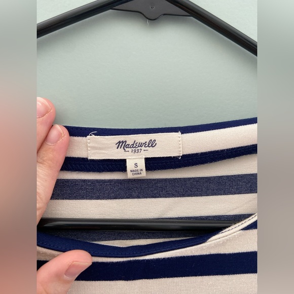 Striped Madewell top - Picture 4 of 5